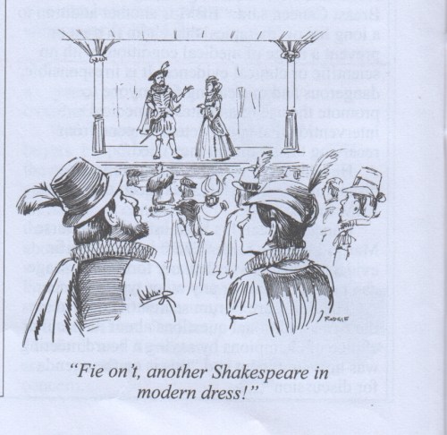 Shakespeare cartoon