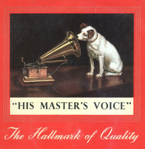 HMV Nipper copy