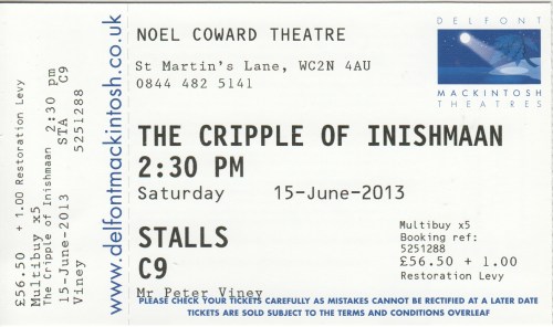 Cripple of Inish ticket