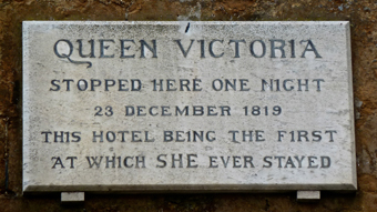 Queen Victoria plaque