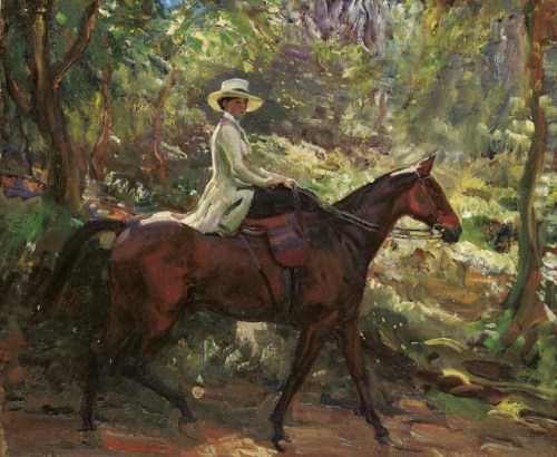 Munnings Alfred - The Morning Ride