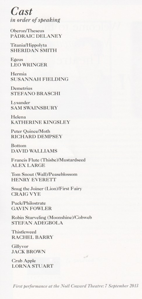 Dreanm Grandage cast