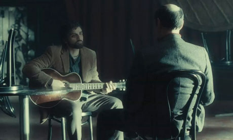 Oscar Isaac in a still from Inside Llewyn Davis