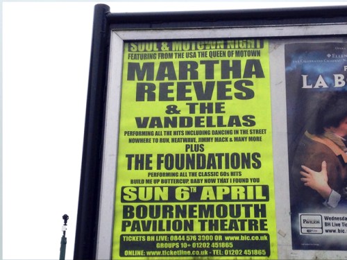 Martha Vandellas poster