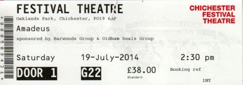 Amadeus ticket
