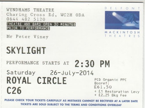 Skylight ticket