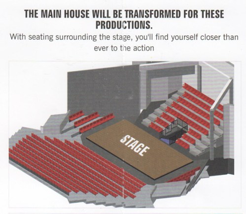 stage separate tables
