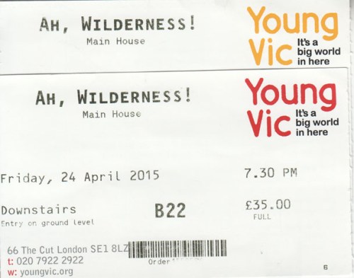 Ah Wilderness ticketrs