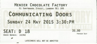 Communicating Doors ticket