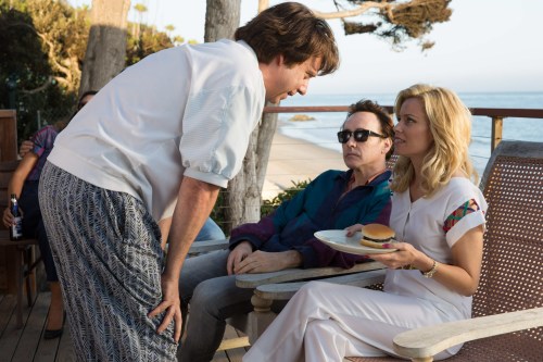 LOVE AND MERCY - 2015 FILM STILL - Pictured: Paul Giamatti, John Cusack and Elizabeth Banks - Photo Credit: Francois Duhamel Roadside Attractions Release.