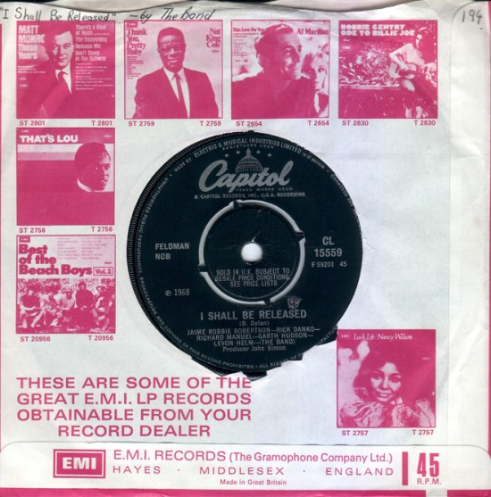 I Shall Be released copy