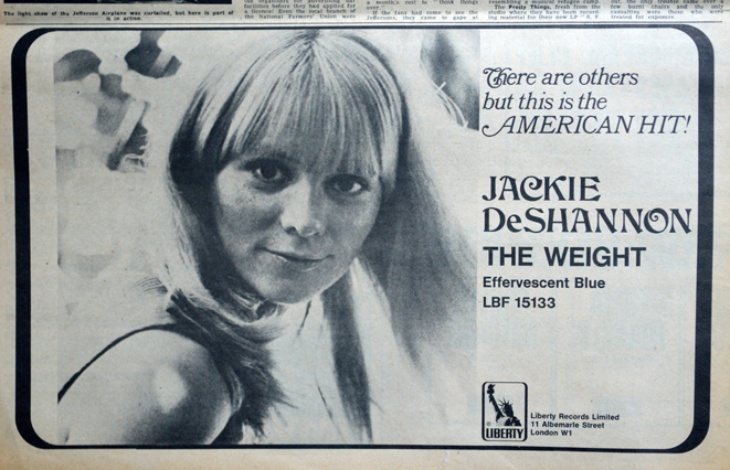 The Weight DeShannon NME 7.9.68