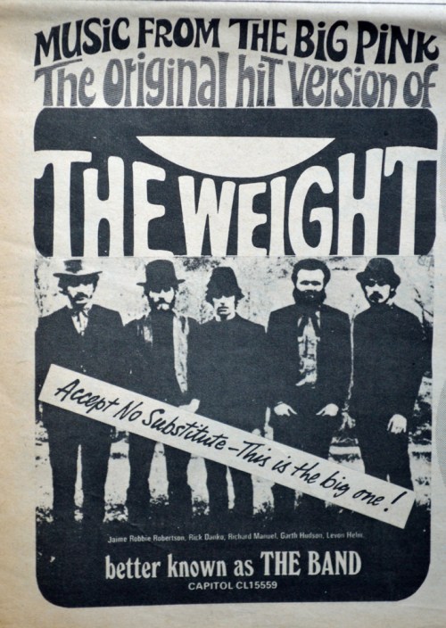 The Weight The Band CU