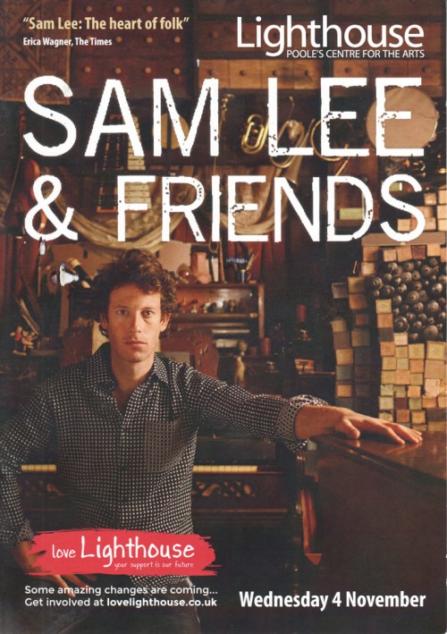 Sam Lee flier