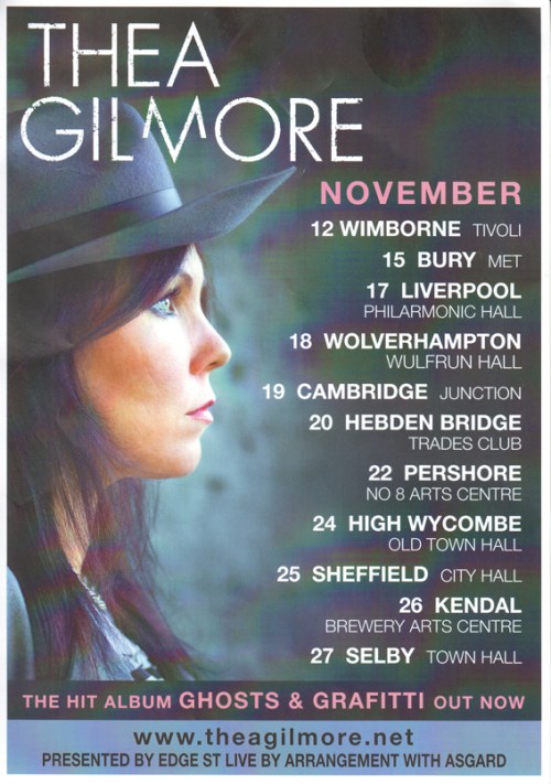 Thea Gilmore flier