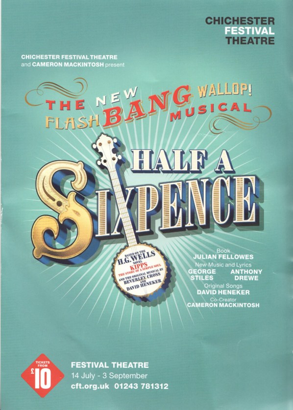 half a sixpence flier