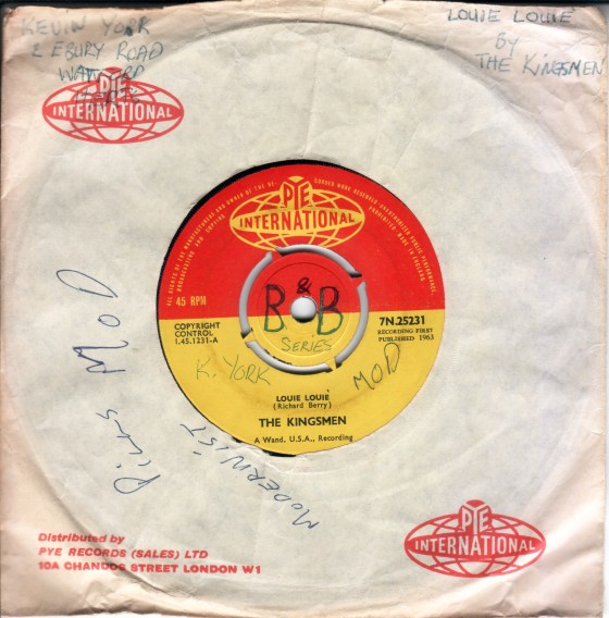 Louie louie with scribble