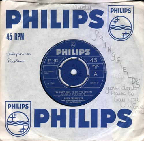 You Don't Have To Say You Love Me.names