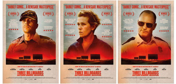 threebillboardscharacterpostersetpic