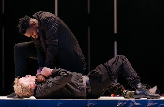 ETT-Othello-2018_Victor-Oshin-Othello-and-Paul-McEwan-Iago_Image-Helen-Murray1_1-700x455
