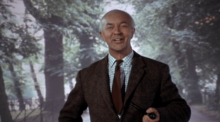 George A. Cooper - The Rise and Rise of Michael Rimmer (1970) walk and talk