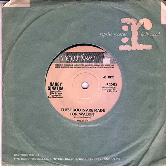 these boots are made for walkin' copy