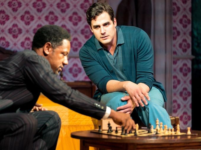 Tory-Kittles-as-Paul-Robeson-Ben-Cura-as-José-Ferrer-in-8-HOTELS-at-Chichester-Festival-Theatre-Photo-Manuel-Harlan-067