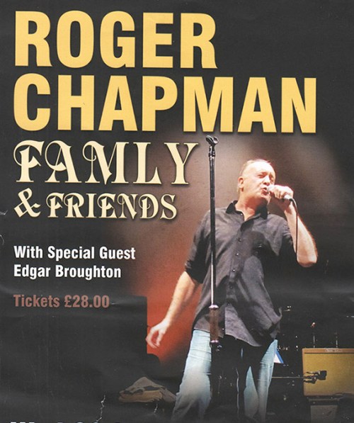 Roger Chapman flier