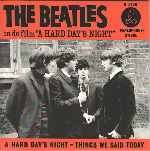 A Hard Day's Night Dutch 45